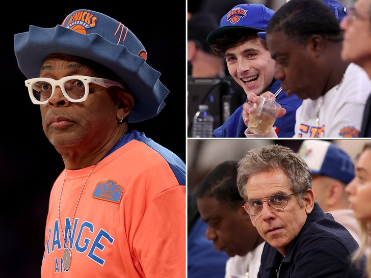 Stars at Knicks v Celtics Game 3