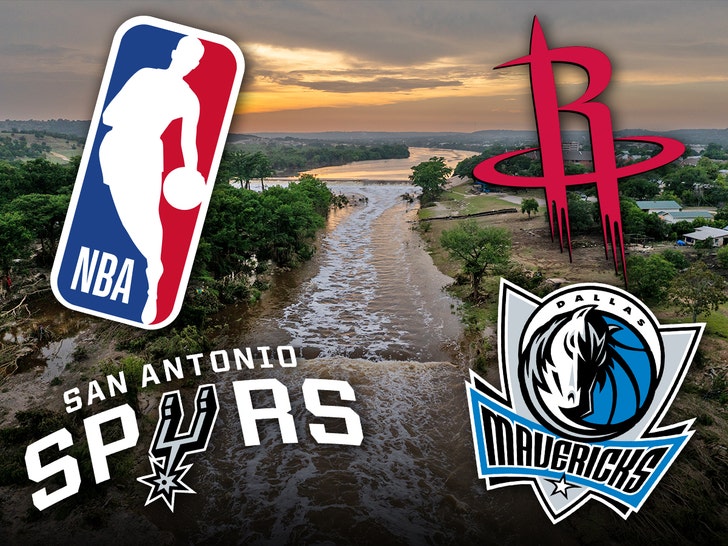 texas flooding nba getty 1