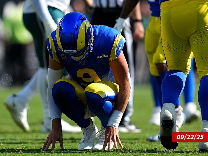 Matthew Stafford vs The Eagles Getty