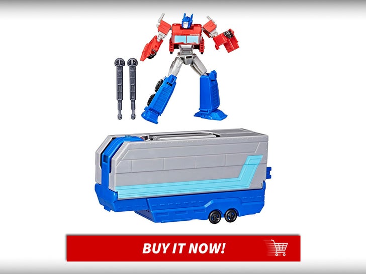 Holiday Gift Guide: Up to 50% Off Top Toys You Can Buy Right Now 8 Transformers-EarthSpark-Optimus-Prime-Battle-Trailer-Playset-Gift-Guide-Toys-MAIN