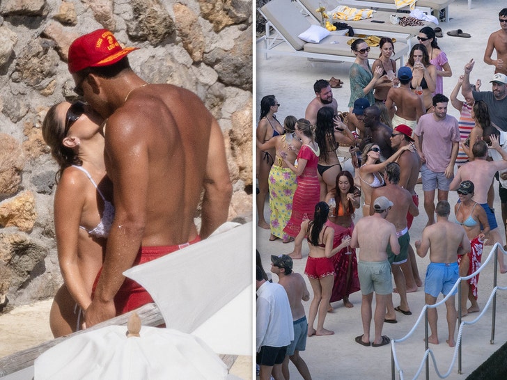 Blake Griffin & Fiancée Francesca Aiello Party With Friends in Italy