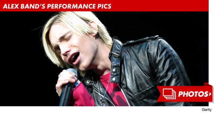 Alex Band's Performance Pictures