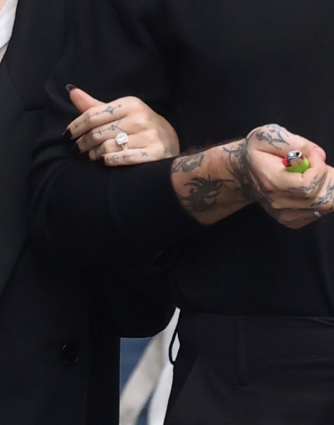 Dove Cameron and Maneskin Frontman Ring 3