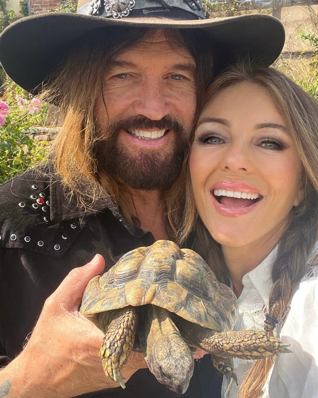 Billy Ray Cyrus Elizabeth Hurley 3