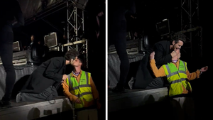 Matty Healy Kisses Security Guard During His Concert
