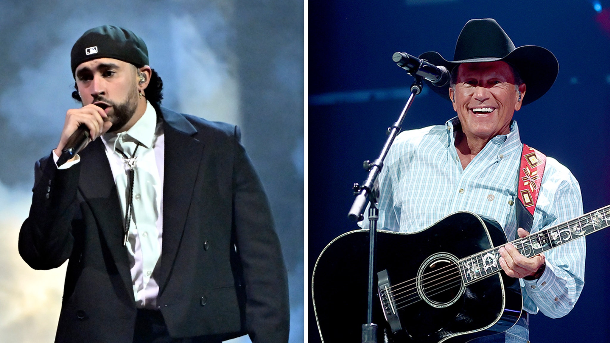 Fans Launch Petition to Replace Bad Bunny W/ George Strait for Super Bowl Halftime