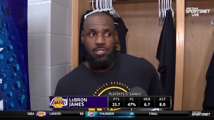 lebron reacts kal