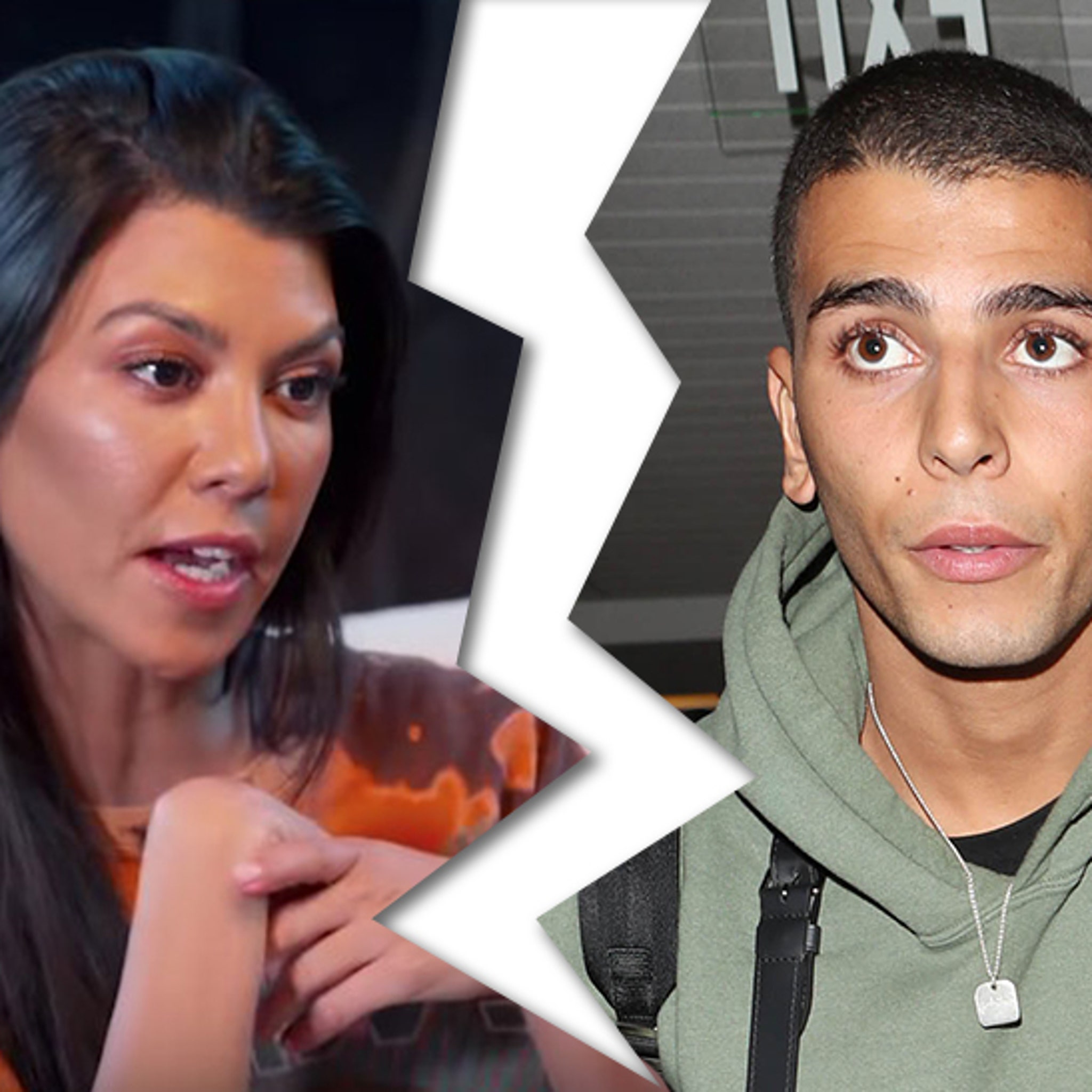 Kourtney Kardashian and Younes Bendjima Split