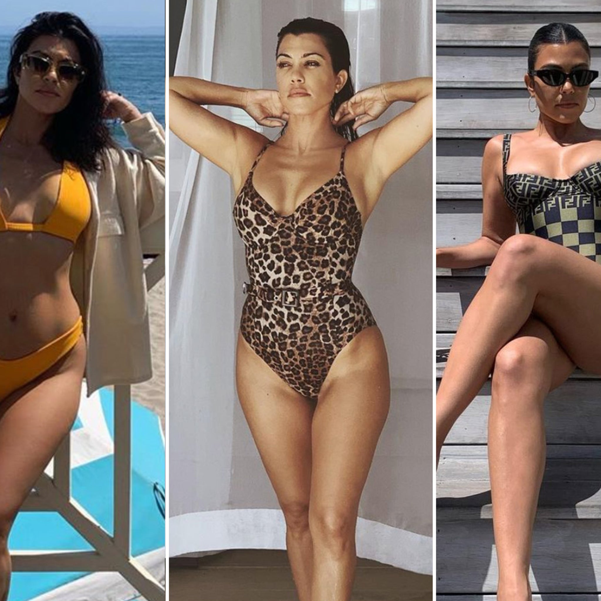 Photos from Kourtney Kardashian's Hottest Bikini Photos