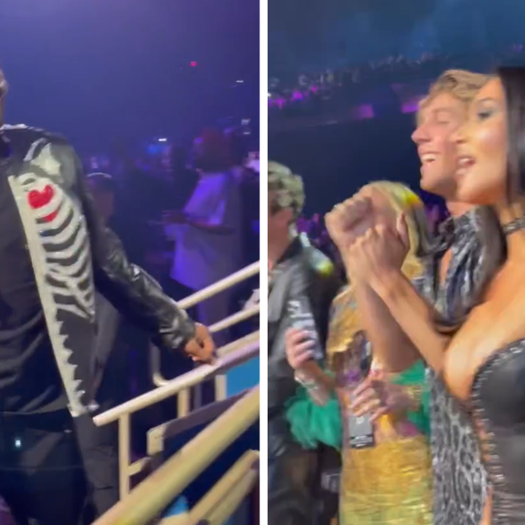 Kim Kardashian Gets Serenaded by Usher at His Las Vegas Residency