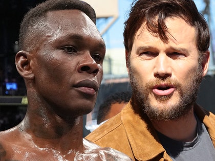 chris pratt israel adesanya