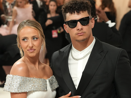 Brittany Mahomes and Patrick Mahomes