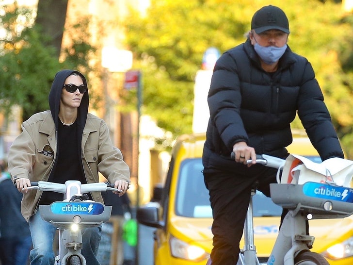 Leonardo DiCaprio, Vittoria Ceretti Go For Romantic Bike Ride in New York City