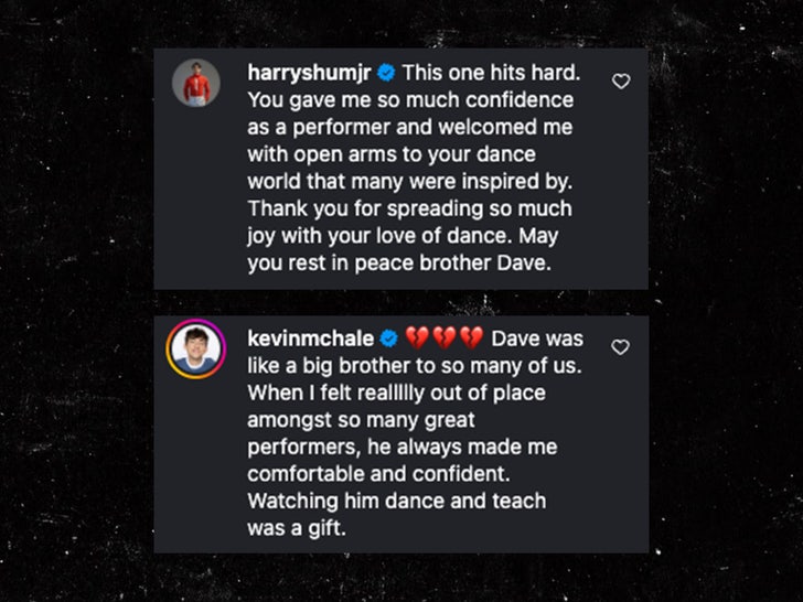 Harry Sham Jr. Kevin McHale Comentário sobre Dave Scott Sub Instagram