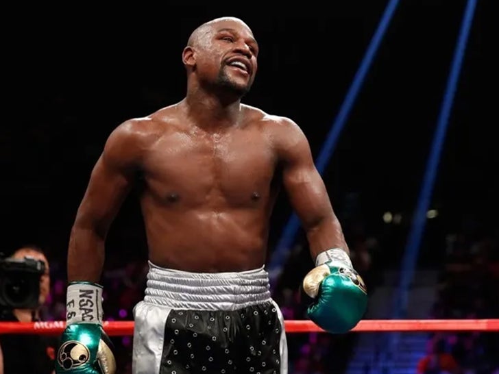 Floyd Mayweather's Fighting Photos