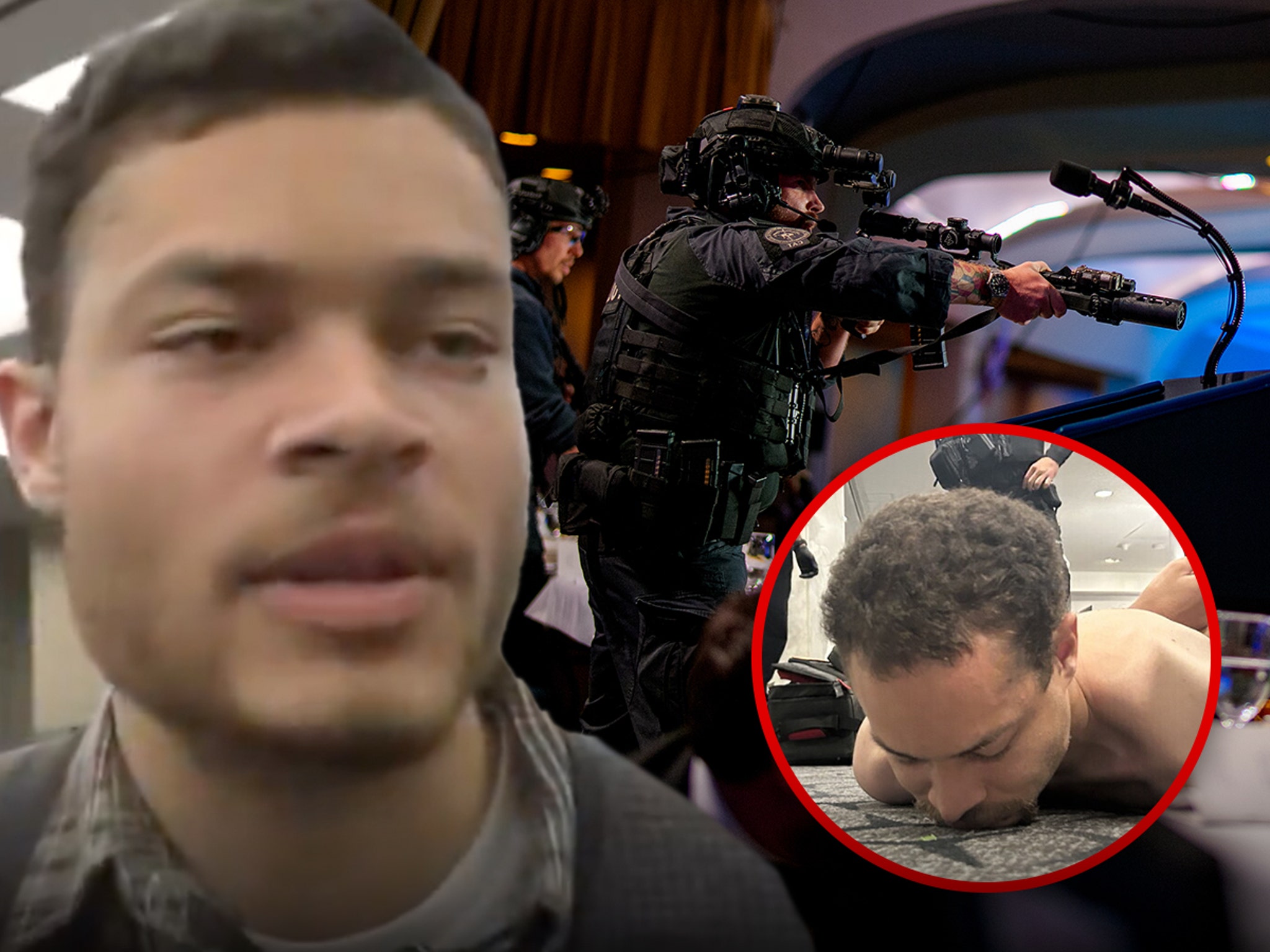 tmz.com - TMZ Staff - Alleged WHCD Gunman Designed Wheelchair Emergency Brake, Resurfaced Clip Shows