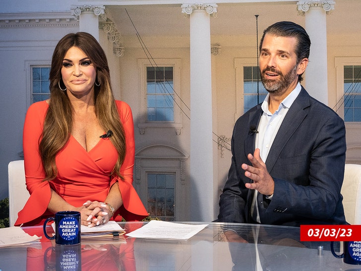 kimberly guilfoyle and donald trump jr getty