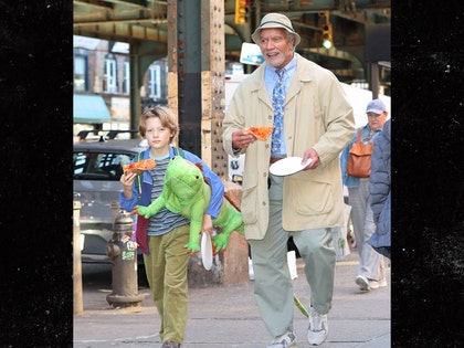 Theo Leber and Dwayne Johnson getty 1