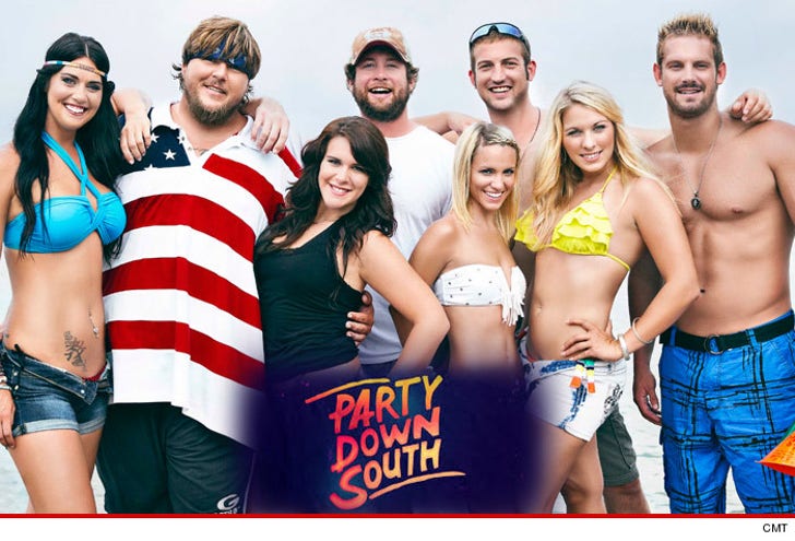 Break out the Bud Light and the cheez whiz ... the cast of "Party Down ...