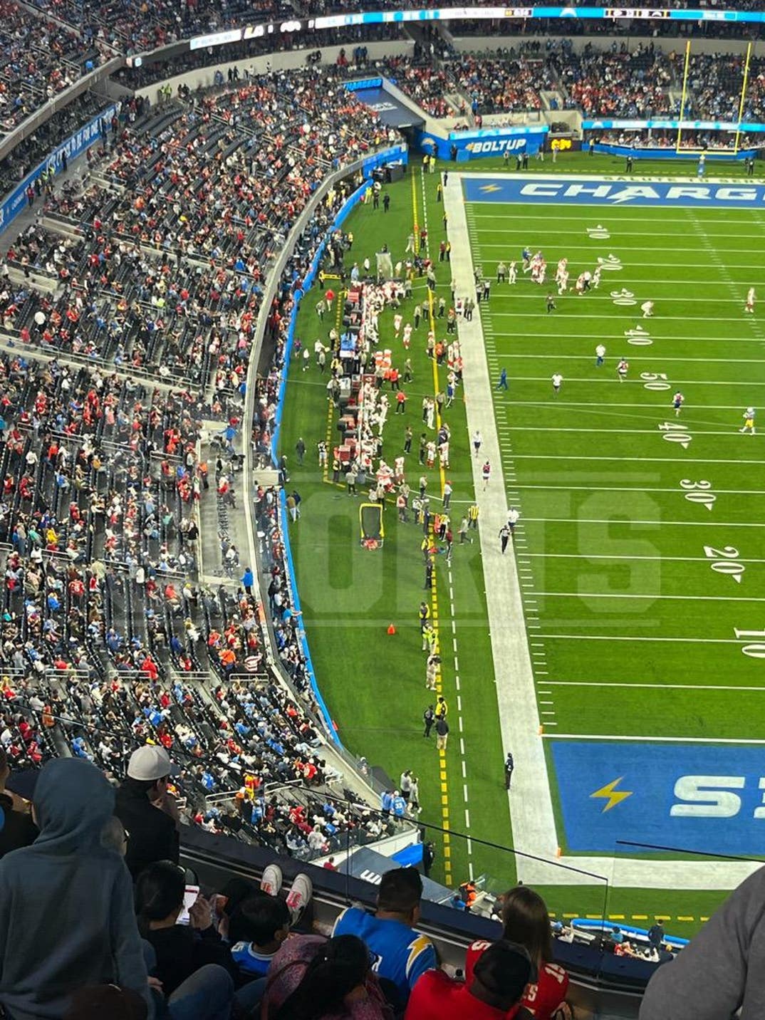 Chargers Ditch Sideline Mats At SoFi Stadium After Broncos Player's Lawsuit