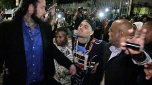 Chris Brown Carried Out of BET Awards After-Party (VIDEO)
