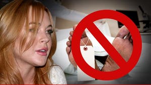 Lindsay Lohan -- Coroner Calls BS ... She Never Touched Whitney's Body Bag