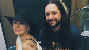 Lady Gaga -- Tattoo Pact With Sexual Assault Survivors (PHOTOS)