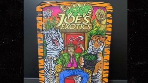 Joe Exotic's Weed Line Packaging Features Tiger Stripes, Pride Flag