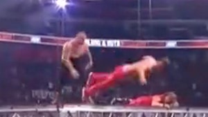 AEW Star Eddie Kingston Throws Sammy Guevara Off Top Of Cage In Insane Match