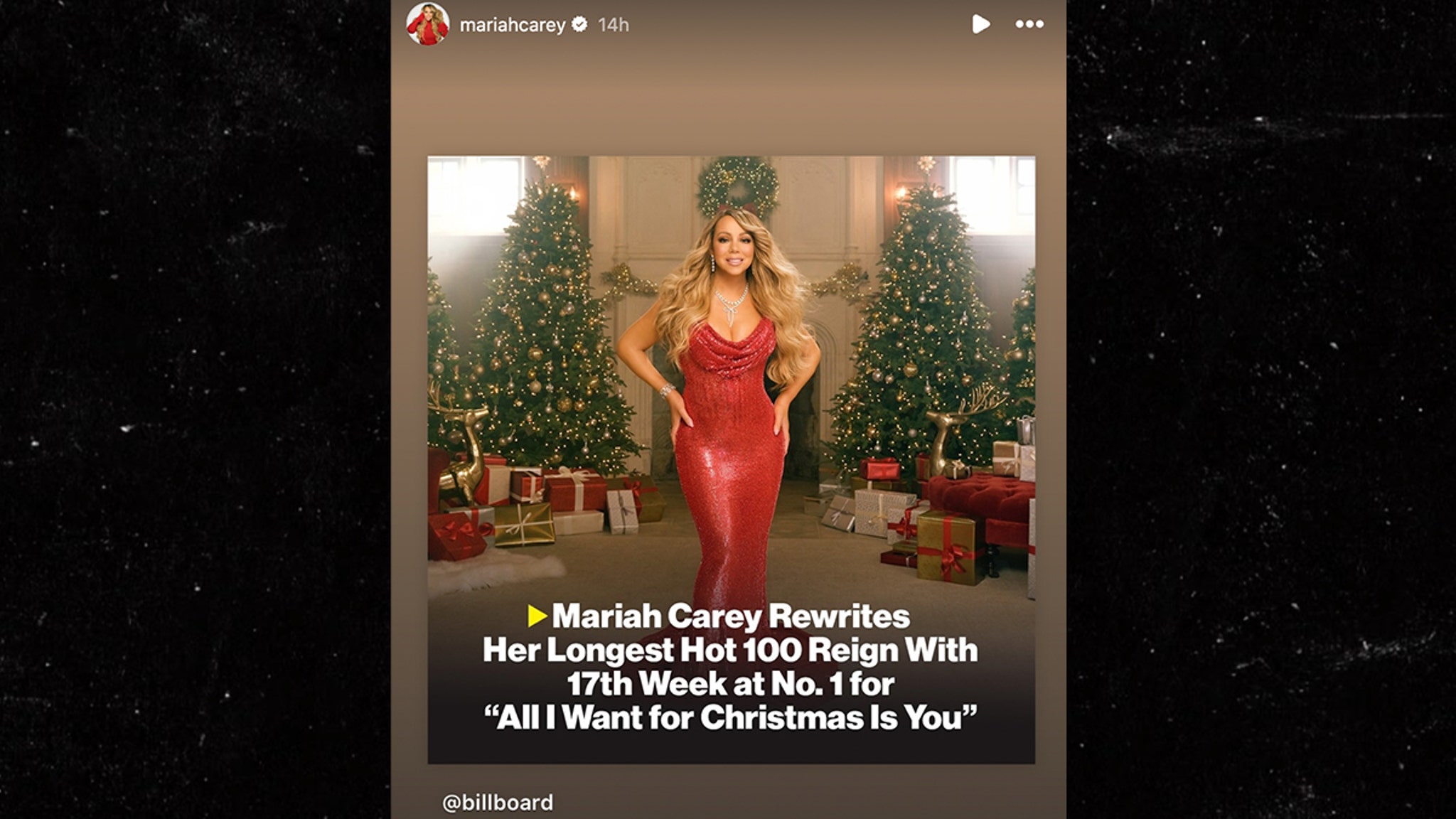 Mariah Carey/ All I Want For Christmas～ Mariah Carey's 'All I Want For Christmas Is You' Certified