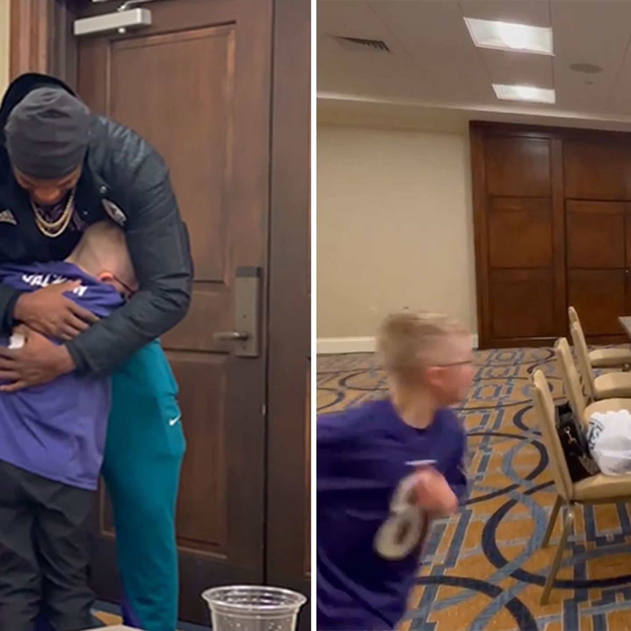 Lamar Jackson Stops to Make a Fan's Day Better With a Beautiful