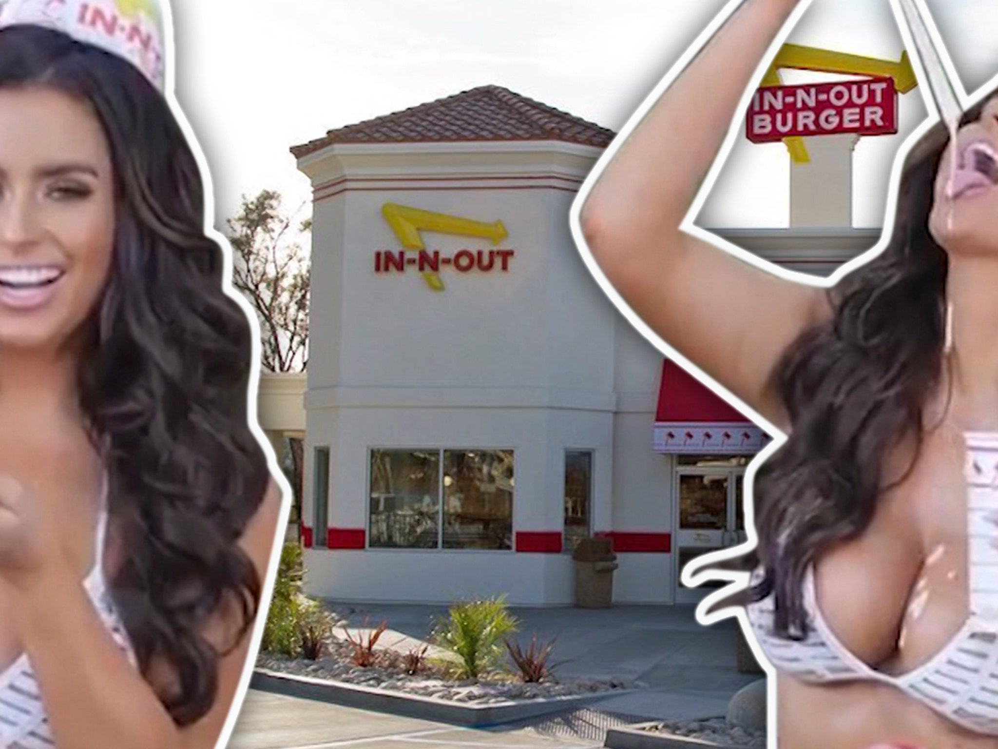 Abigail Ratchford, In-N-Out At War Over Booby Bouncing Video