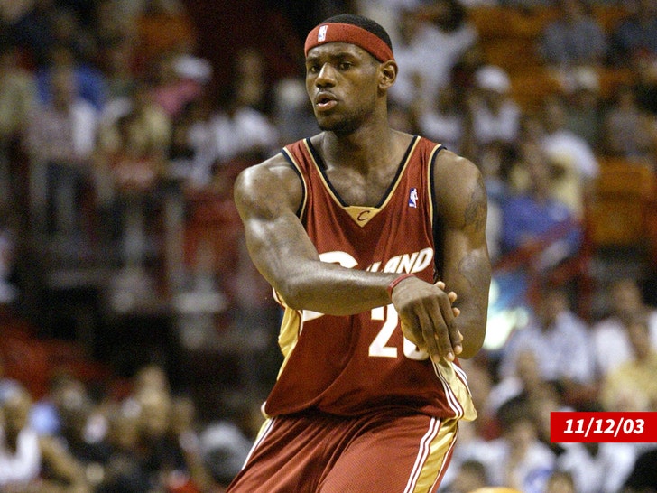 lebrons rookie year