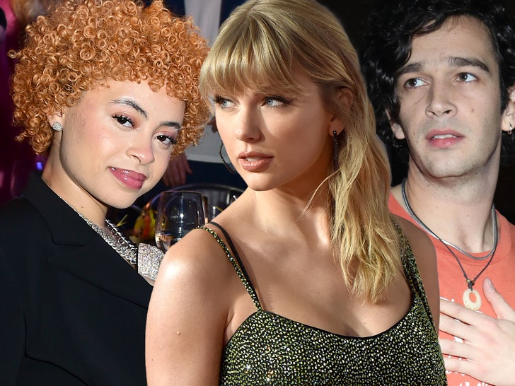 Entertainment ice spice taylor swift matt healy