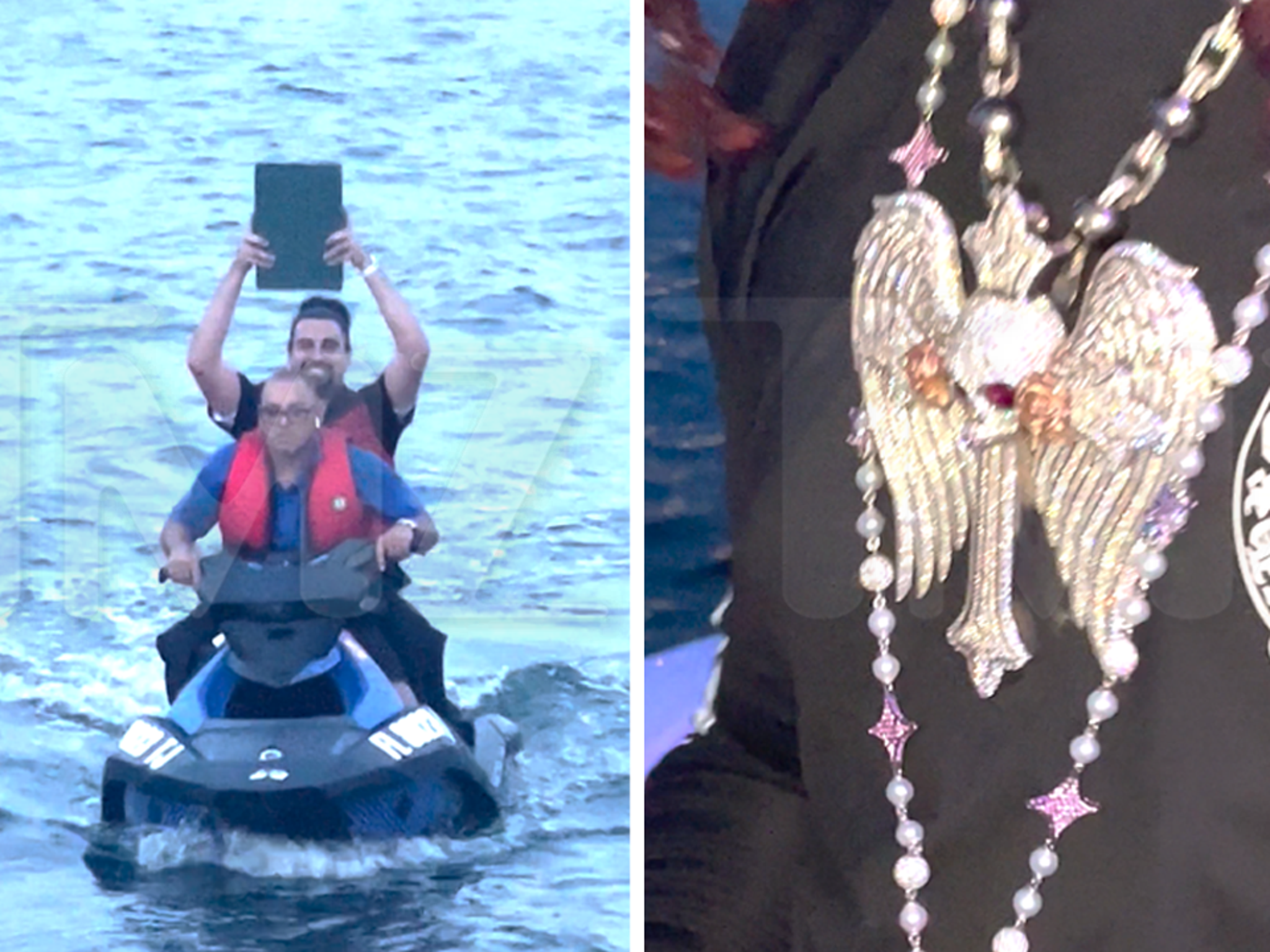 Trippie Redd Gets $150K Birthday Chains Delivered by Jet Ski to Yacht