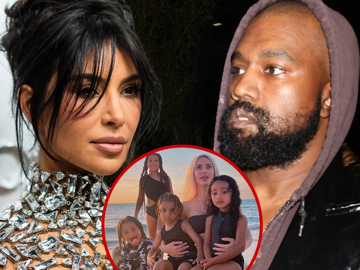 Kim Kardashian Upset Kanye Is Arguing Over Children on Social Media, Not Mediation