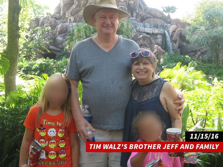 Il fratello di Tim Walz, Jeff e la famiglia, sottoscrivono a Facebook