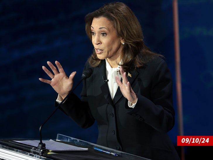 debat kamala harris sub