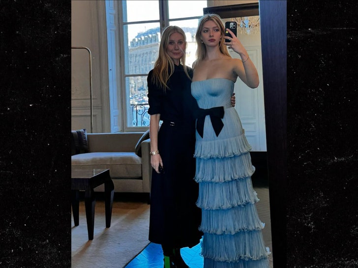 Foto akhir pekan Gwyneth Paltrow Chris Martin Paris