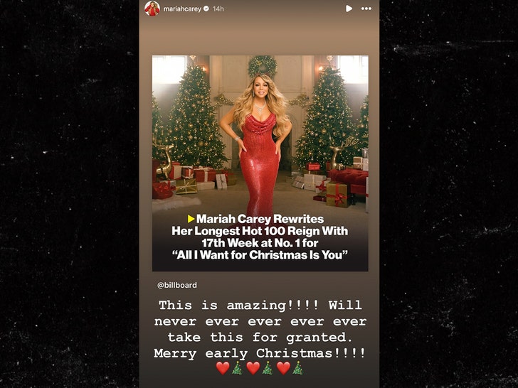 Mariah Carey Breaks Her Own Record Billboard Christmas