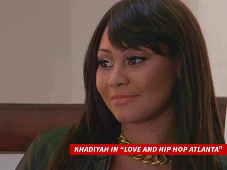 Khadiyah in “Love and Hip Hop Atlanta” VH1