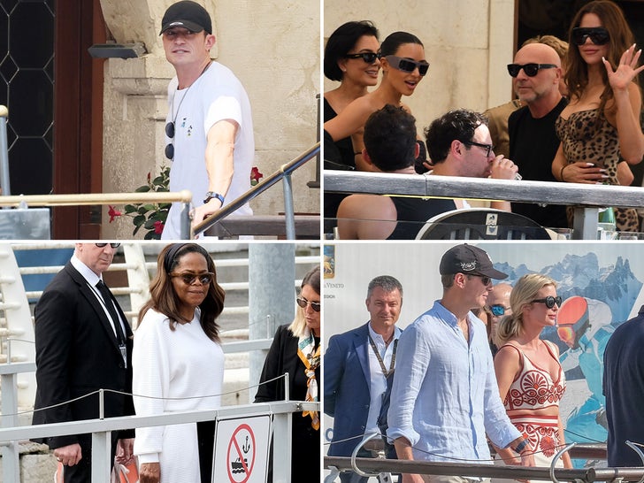Famous Celebs In Venice For The Bezos Sanchez Wedding