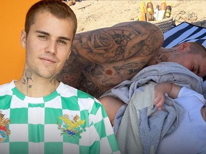 justin bieber and baby getty x