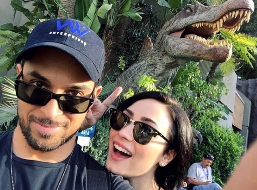 Wilmer Valderrama and Demi Lovato