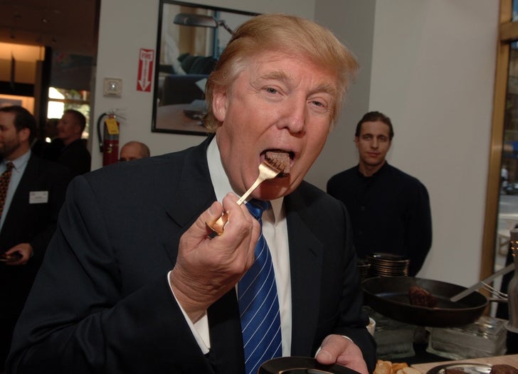 Donald Trump -- Food Photos