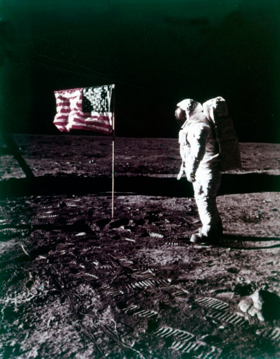 Moon Landing Buzz Adrin NASA Photos 2