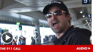 Patrick Dempsey 911 Call -- 'The Car Is Upside Down and Totally Smashed'