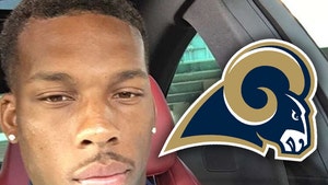 L.A. Rams' Troy Hill -- Busted For DUI ... Allegedly Rear Ends Semi