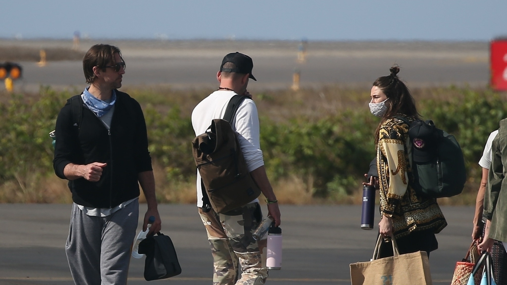 Shailene Woodley and Aaron Rodgers Leaving Costa Careyes