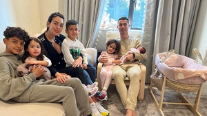 Cristiano Ronaldo, Georgina Rodriguez Back Home W/ Baby Girl After Twin's Tragic Death